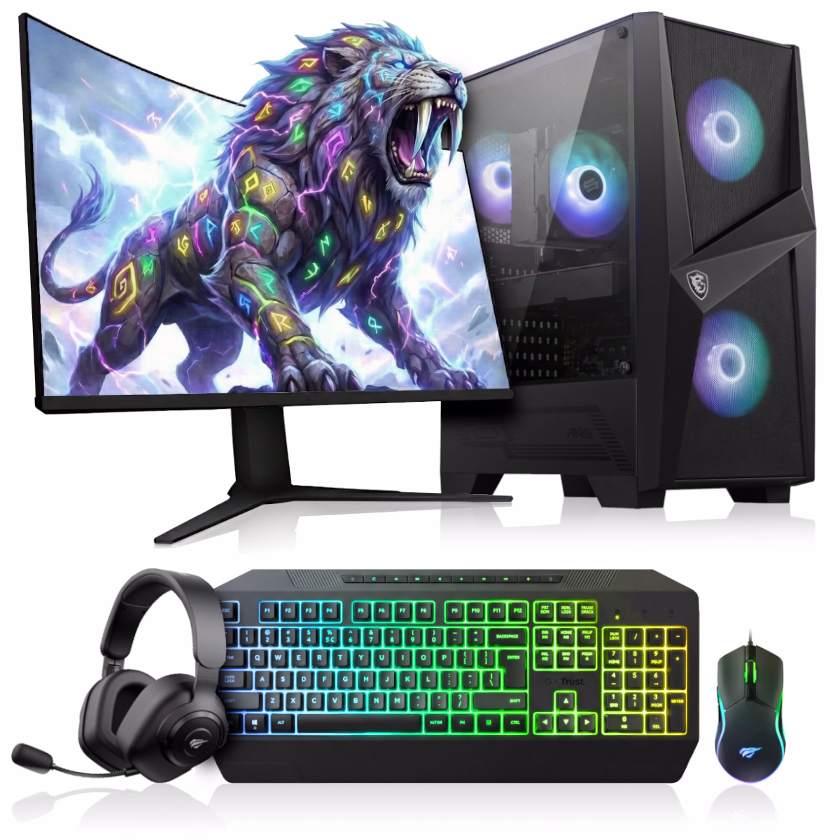 Zestaw komputerowy EVO gotowy do pracy i rozrywki od razu po podłączeniu